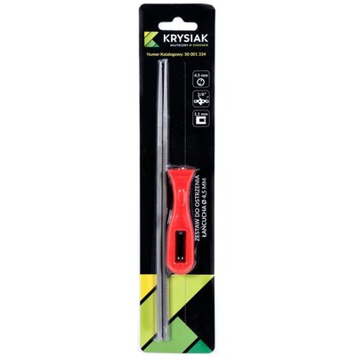 Krysiak Pilniki do ostrzenia łańcucha 4,5MM Z003 24,5 cm
