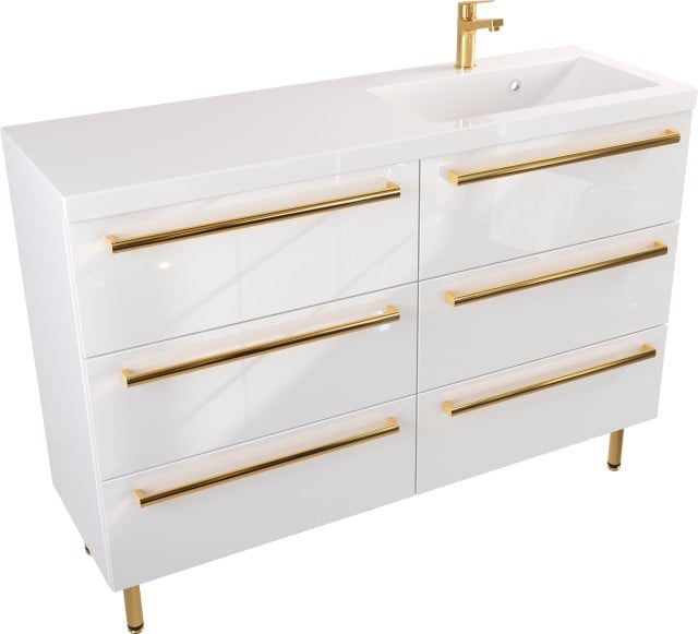 Szafka Umywalkowa Stojąca ATHOS 120 cm SZ P UZ