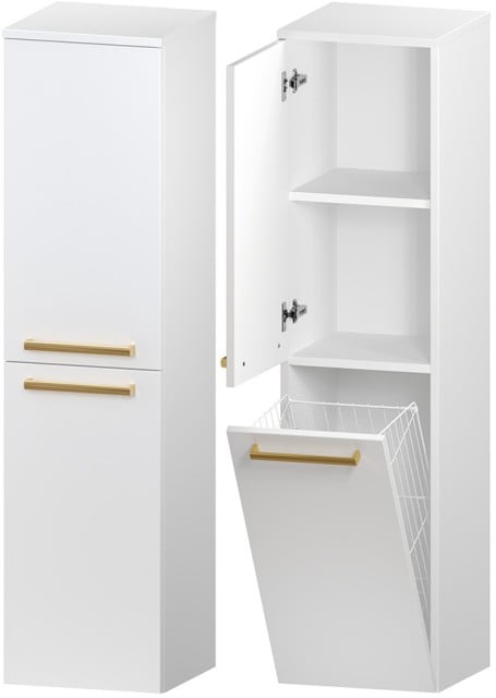 Słupek Łazienkowy ATHOS 35 2D K L- Uchwyt Złoty