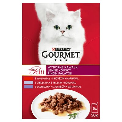 Purina Gourmet MON PETIT KOLEKCJA MIĘSNYCH FILECIKÓW Zakupy dla domu i biura! 12377961