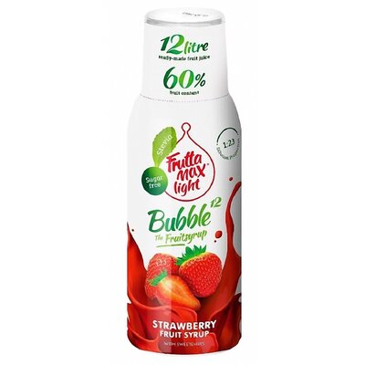 Syrop FruttaMax Truskawka Bez Cukru 500ml na 12l