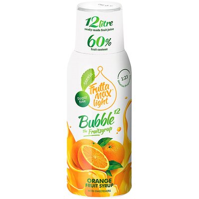 Syrop FruttaMax Pomarańcza Bez Cukru 500ml na 12l