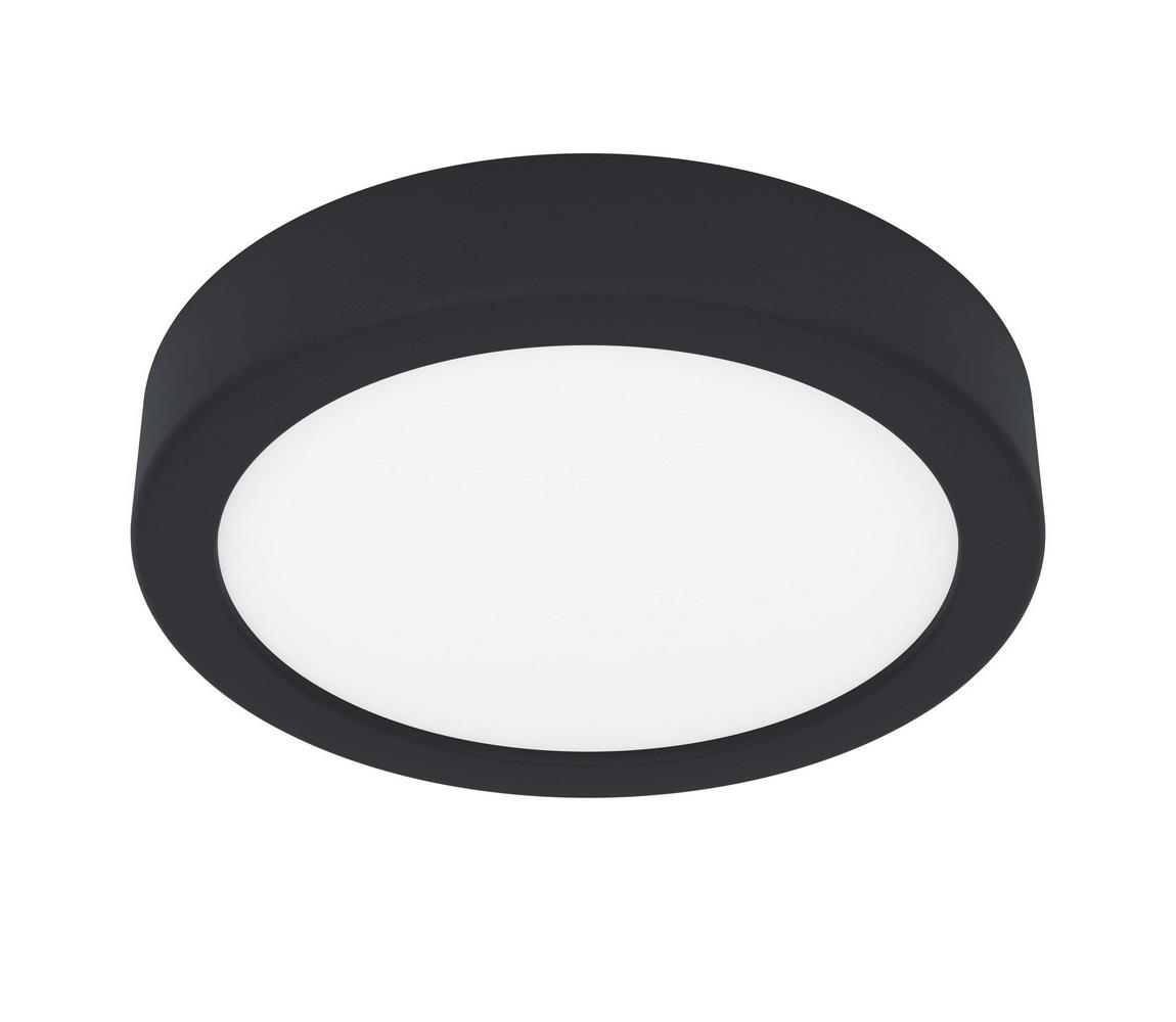 Eglo 900637 - LED Plafon łazienkowy FUEVA LED/11W/230V IP44 czarny