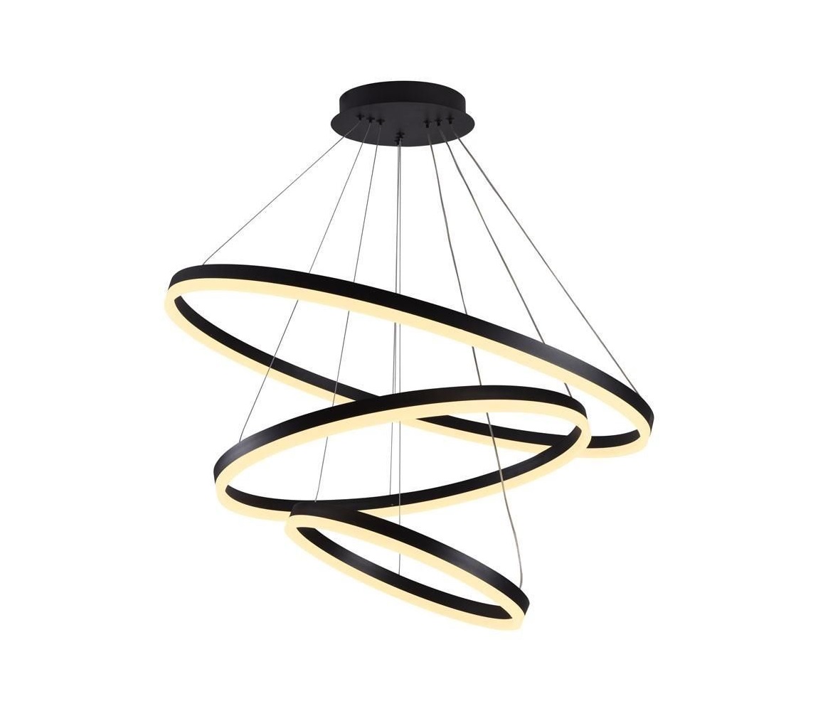 LED Ściemnialny żyrandol na lince LED/125W/230V 3000-6500K + pilot