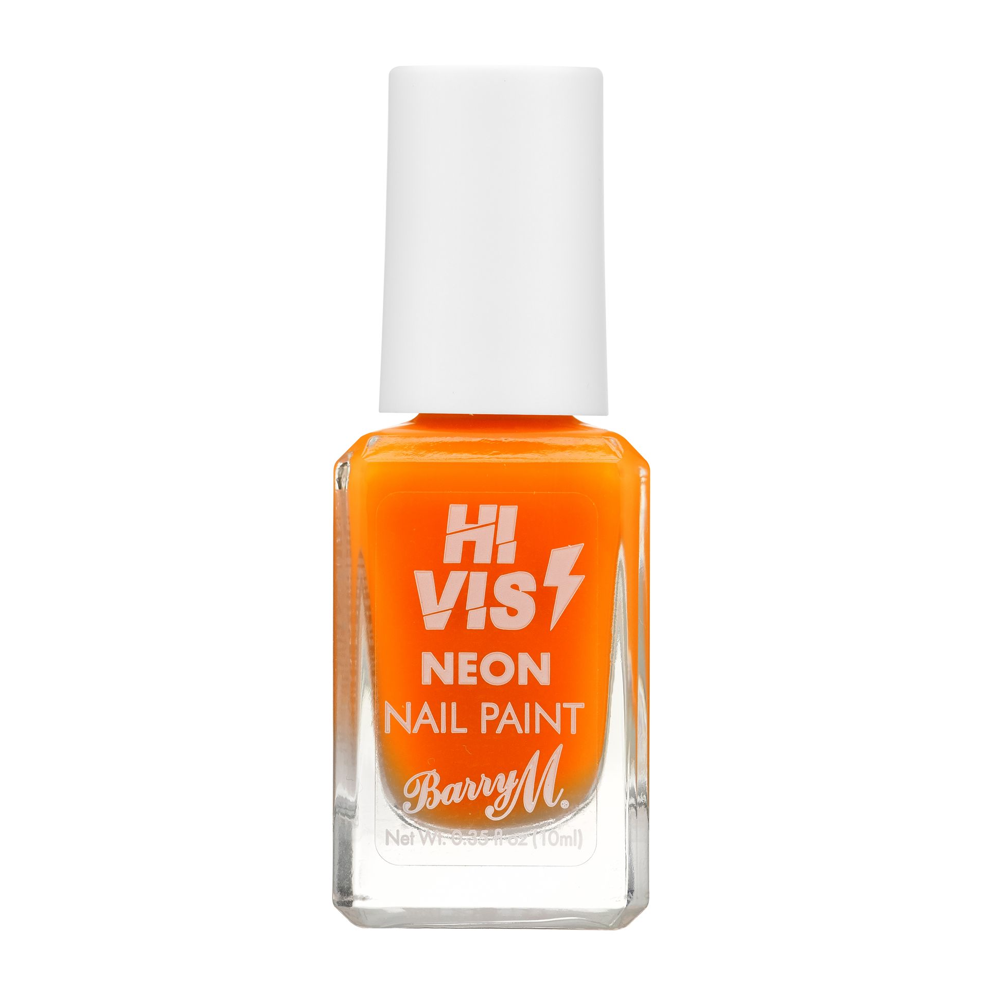 Barry M Nail Paint) Hi Vis lakier do Nail Paint) 10 ml cień Outrageous Orange)