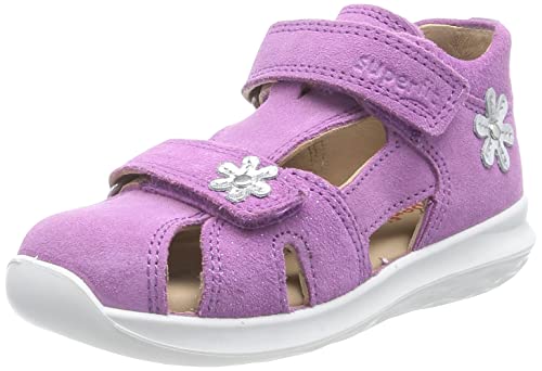 Superfit Sandały Bumblebee, dla chłopców i dziewczynek, fioletowe 8500, 19 EU, Fioletowy 8500, 19 EU