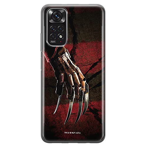 ERT GROUP etui na telefon Xiaomi REDMI 10, case oryginalny i oficjalnie licencjonowany przez Horror, wzór Nightmare of Elm Street 002, plecki z TPU
