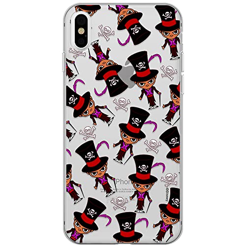 ERT GROUP etui na telefon Apple Iphone XS Max, case oryginalny i oficjalnie licencjonowany przez Disney, wzór Dr. Facilier 002, optymalnie dopasowane, plecki z TPU częściowo przeźroczyste