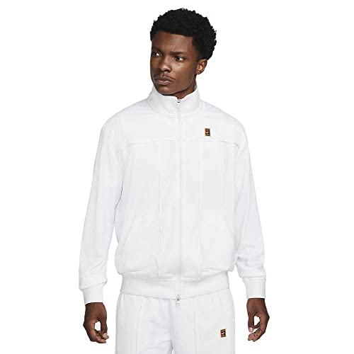 Nike Męska kurtka Nikecourt, White/White/White, DC0620-100, 2XL
