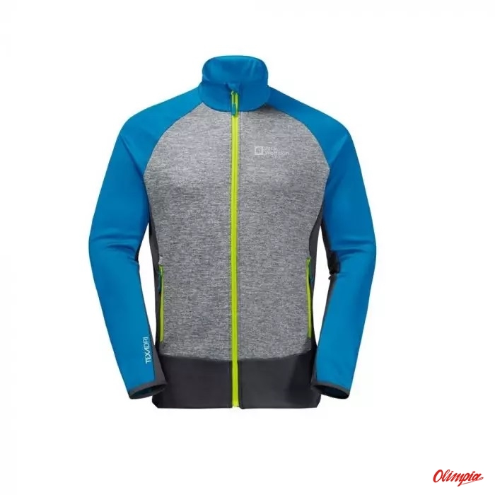 Kurtka polarowa Jack Wolfskin Sky Peak FZ M blue pacific