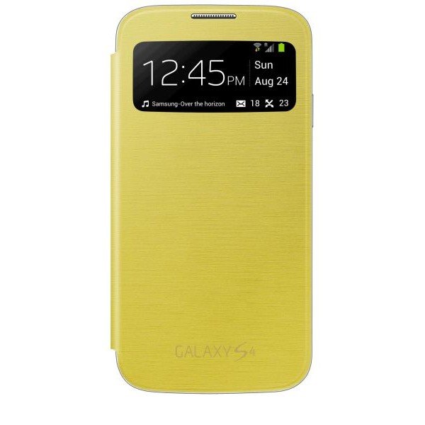 Samsung Galaxy S4 S-View Cover yellow