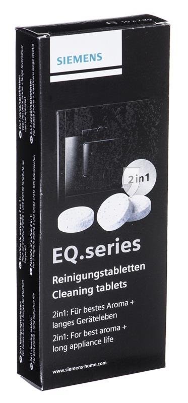 Siemens TZ80001 - Tabletki czyszczące do ekspresu, 10 szt. TZ80001