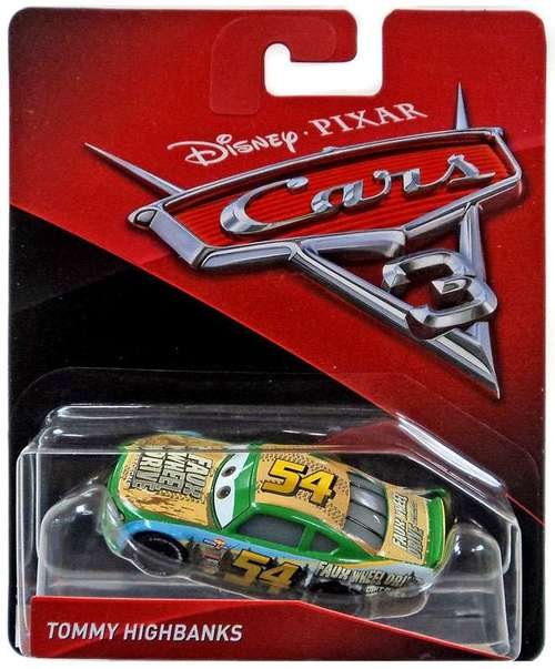 Mattel Auta 3 Cars Tommy Highbanks DXV29 DXV61