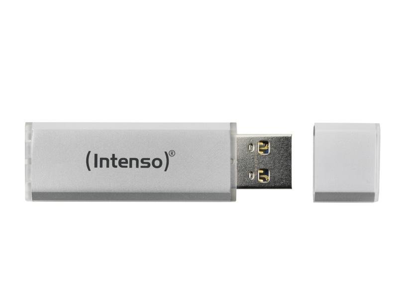 Intenso Alu Line pamięć USB 16 GB USB Typu-A 2.0 Srebrny, Nośnik Pendrive USB