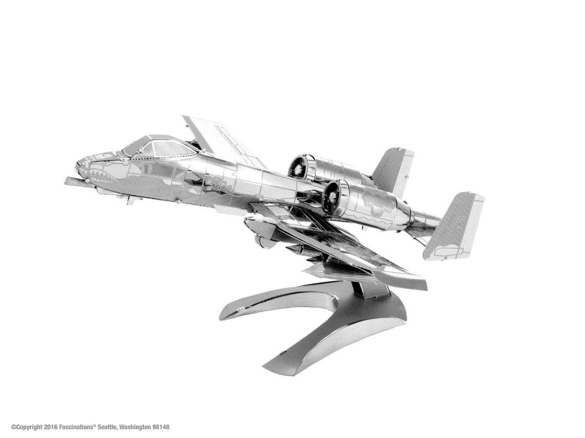 Metal Earth, model do składania Samolot A-10 Warthog Thunderbolt II