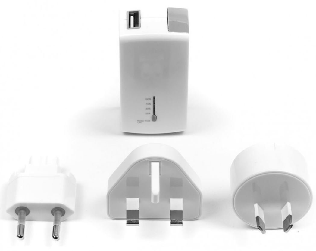 Targus 2-in-1 USB Wall Charger & Power Bank White (APD752EU)