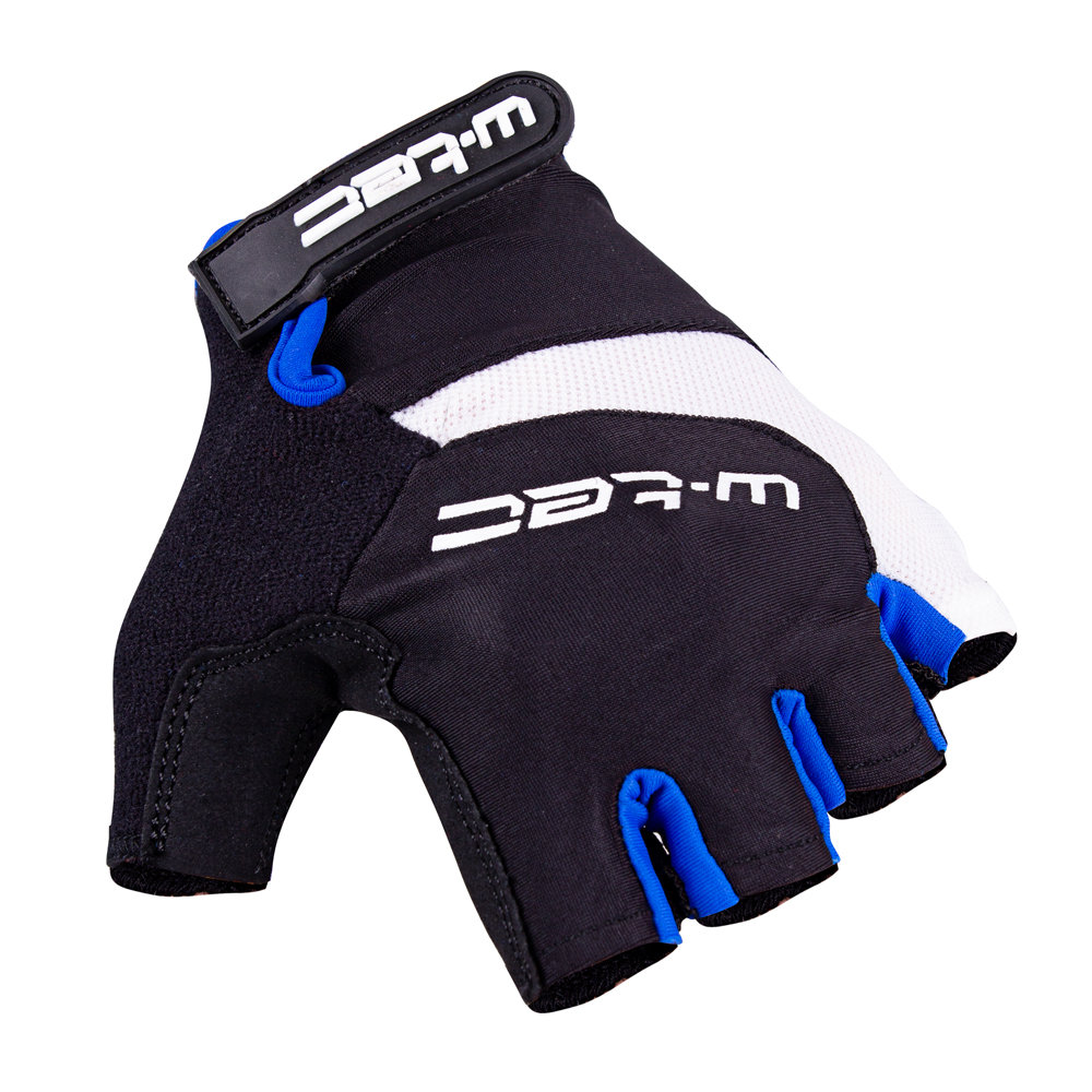 W-TEC, Rękawice rowerowe, Jaynee AMC-1031-13, czarno-niebieskie, rozmiar M