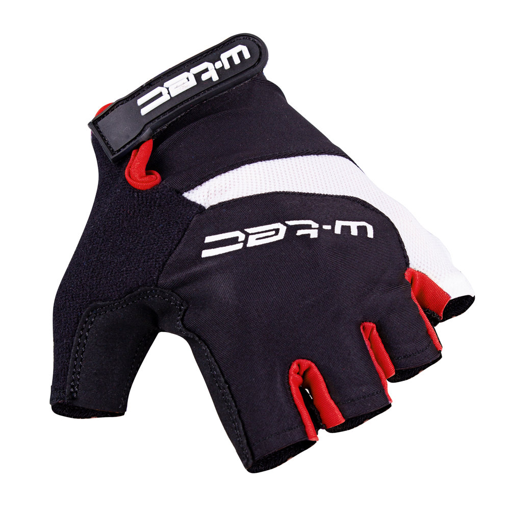 W-TEC, Rękawice rowerowe, Jaynee AMC-1031-13, czarno-czerwone, rozmiar XL