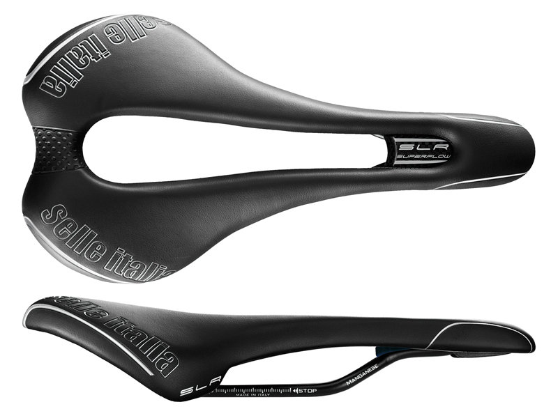 Selle Italia SLR siodełko rowerowe, uniseks, dla dorosłych, czarne (SI484740)