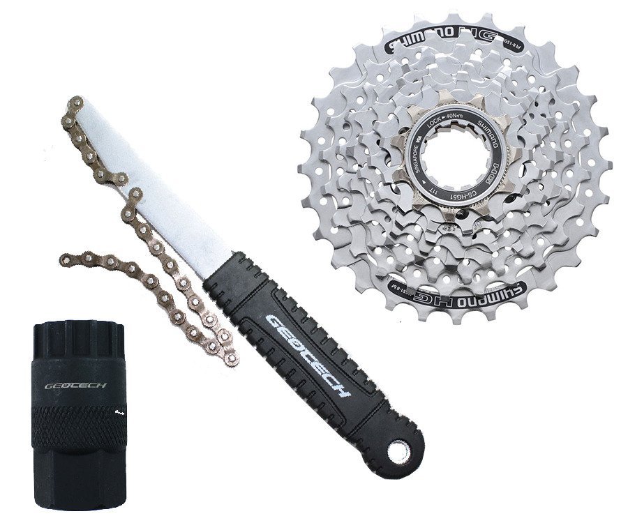 SHIMANO Kaseta Alivio CS-HG51 srebrny / Ilość biegów: 8 / Stopniowanie: 11-32 ACSHG518132