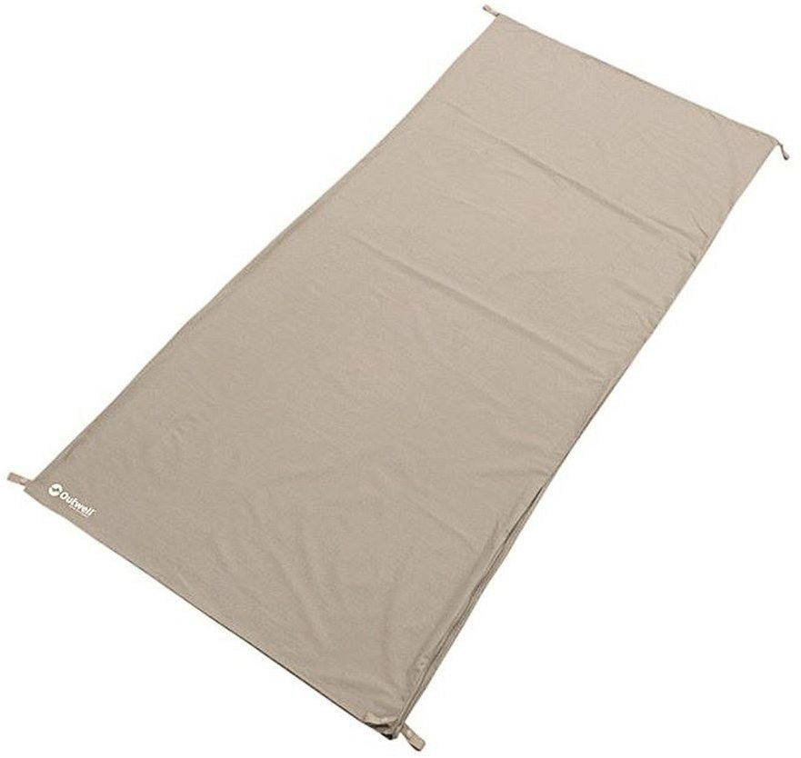 OUTWELL Wkładka do śpiwora Cotton Liner, pojedyncza, 185x80 cm, beżowa Oase Outdoors