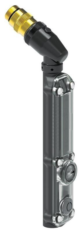 Lezyne Ciśnienie powietrza nóż Digital Check Drive 350psi, 15, 0 cm, 1-Gauge-DIGI-v1350 Mini pompka rowerowa czarna, 15 cm 1-GAUGE-DIGI-V1350