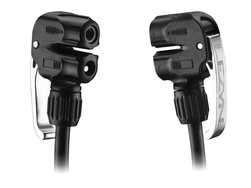 Lezyne Głowica pompy Slip-Fit Dual, czarny, 1-Dual-V104 1-DUAL-V104
