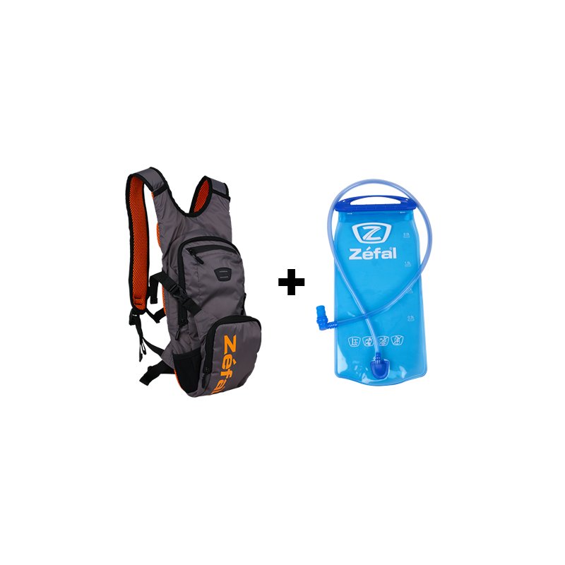 Zefal Z Hydro XC Hydration Backpack, szary 2022 Plecaki rowerowe