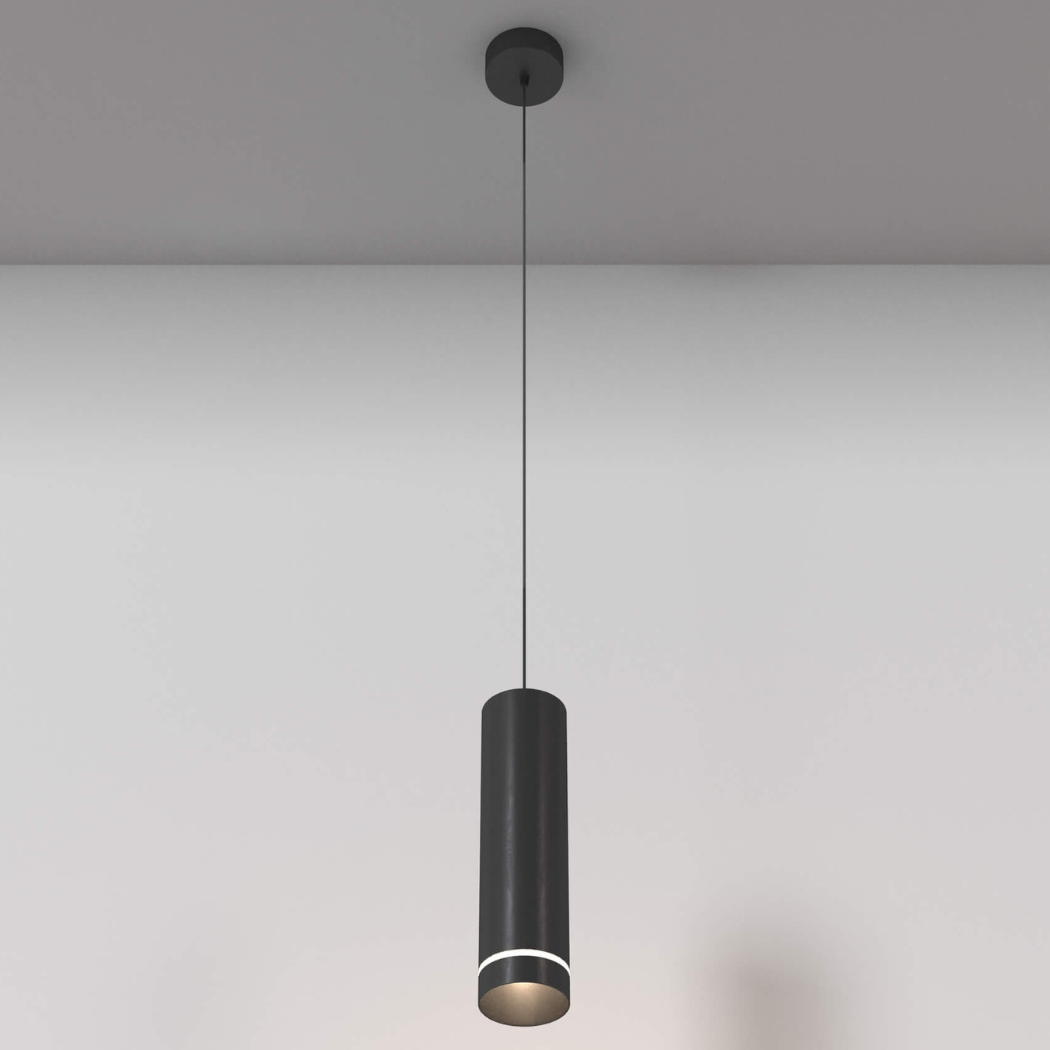 Lampa zwisowa LED Orlo P085PL-12W4K-B 12W loft zwis czarny