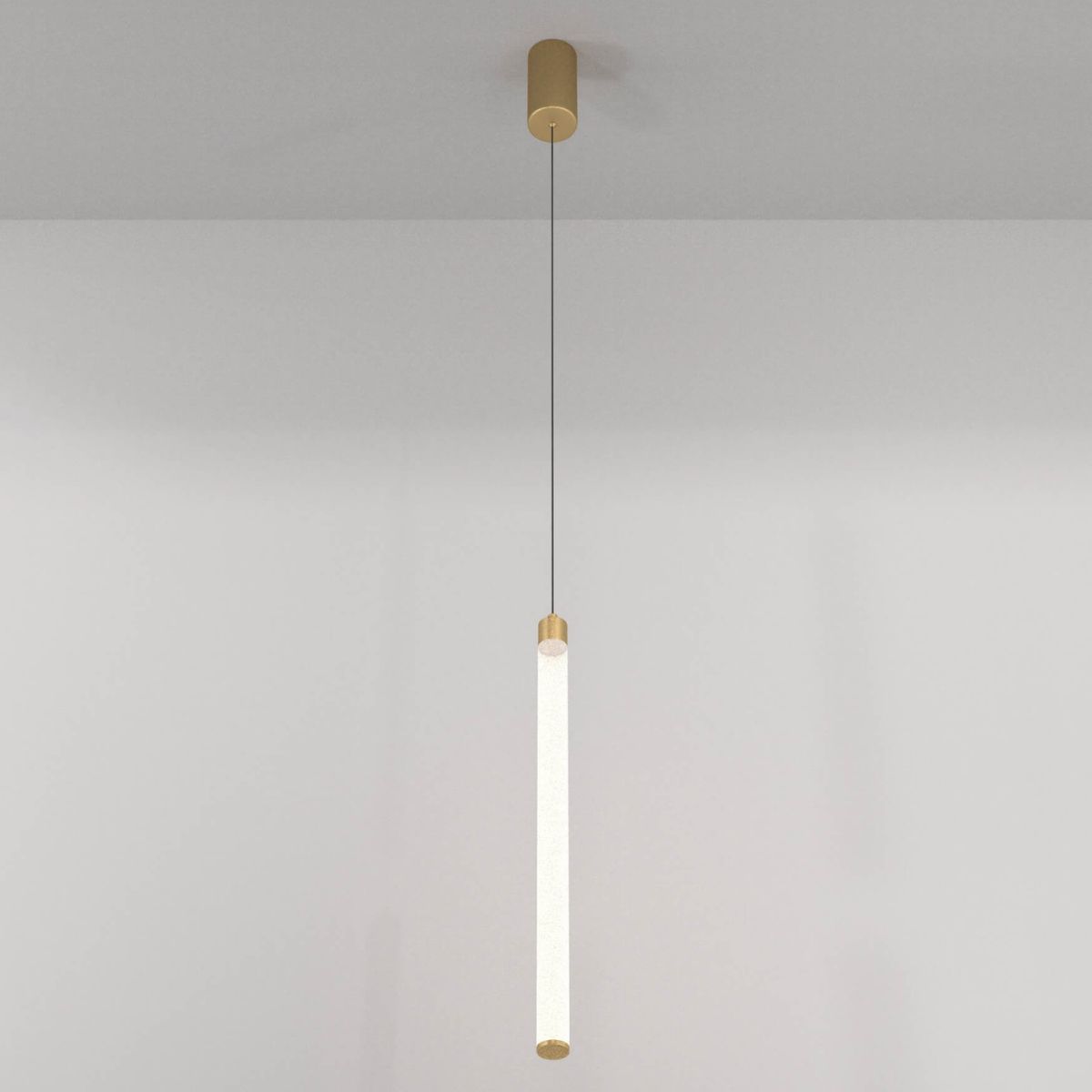 Ledowa lampa zwisowa Ray P022PL-L20G3K 20W 3000K złota