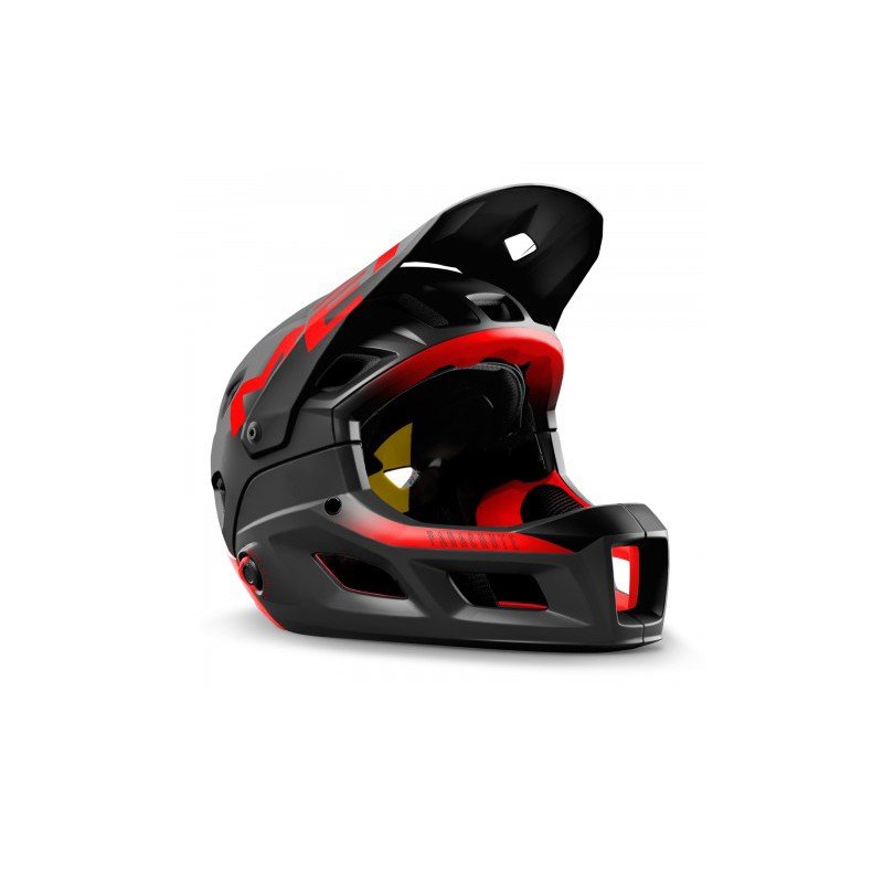 Kask szosa MET IDOLO czarno-czerwony XL 60-64cm 2021