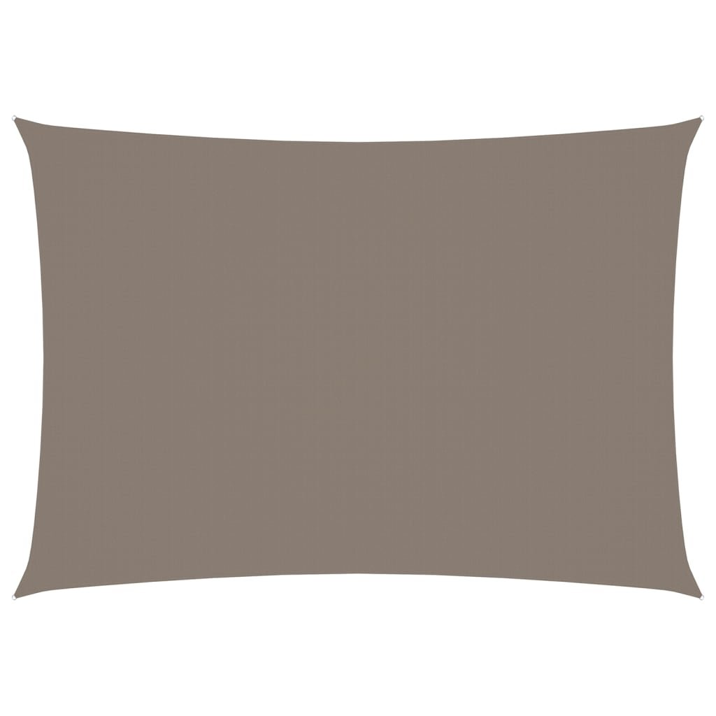 vidaXL Prostokątny żagiel ogrodowy, tkanina Oxford, 3x5 m, taupe 135432