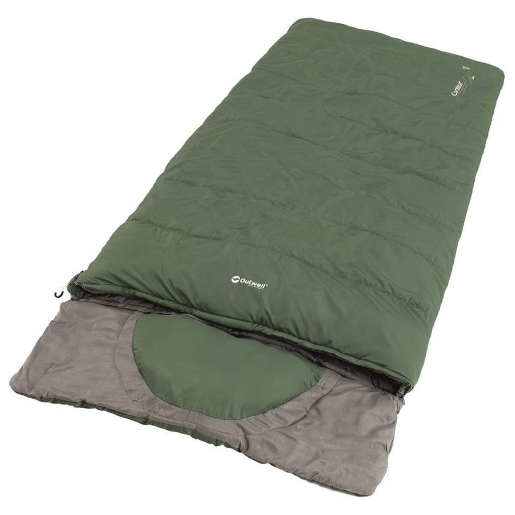 OUTWELL Contour Lux Sleeping Bag XL, green Left Zipper 2021