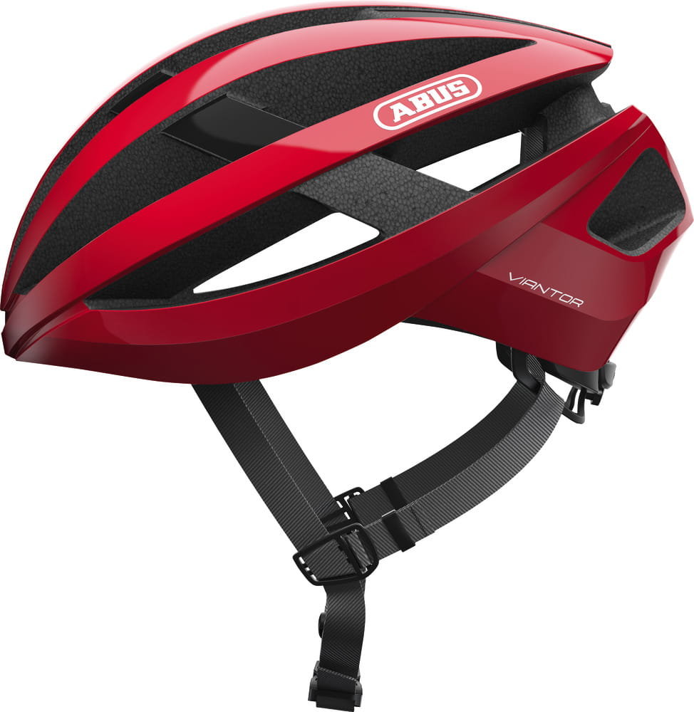 Kask Rowerowy Abus Viantor Racing Red L 58-62Cm