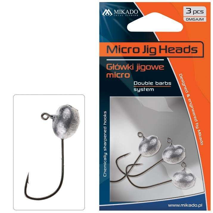 MIKADO Aberdeen Jig 1,5g - 4 - micro główki jigowe