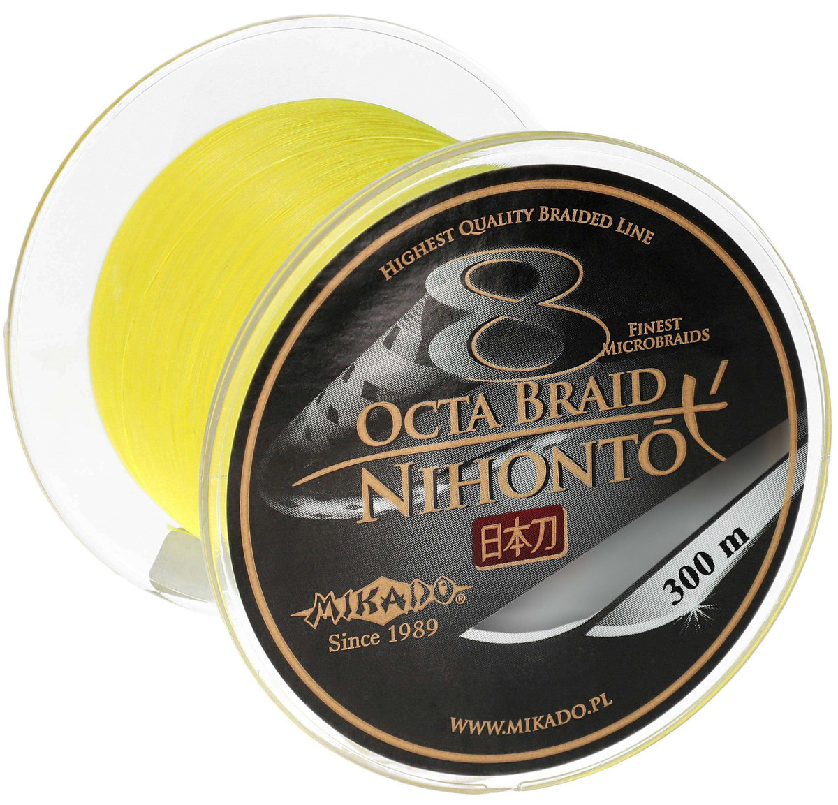 Plecionka Octa Braid Nihonto Fluo 0,18mm 300m