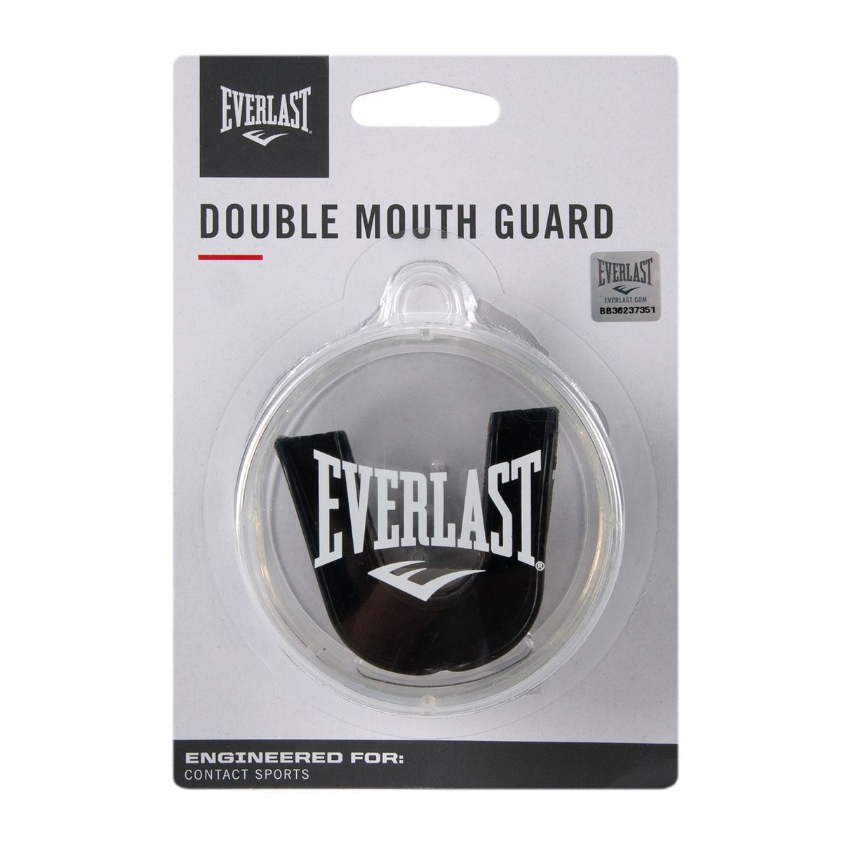 Everlast Double mouthguard, Black 4410BE