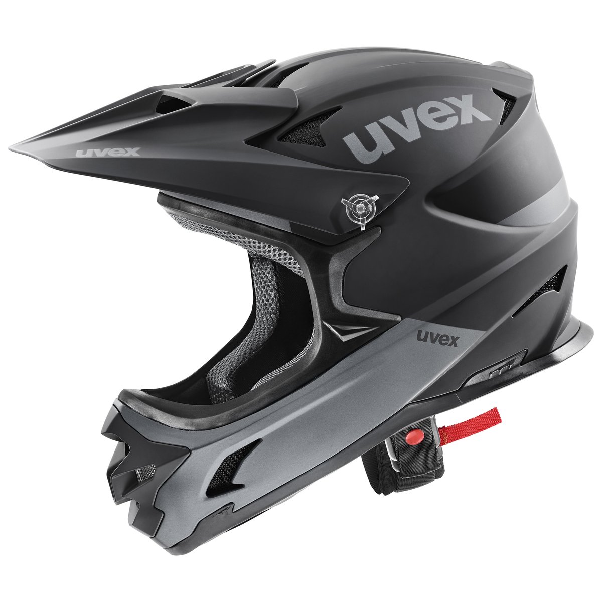 UVEX, kask rowerowy, HLMT 10 bike black-grey matt 56-58