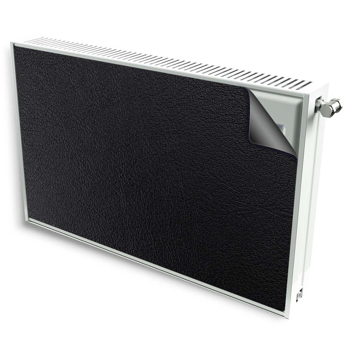 magnes mata magnetyczna kaloryfer dekor czarna skóra