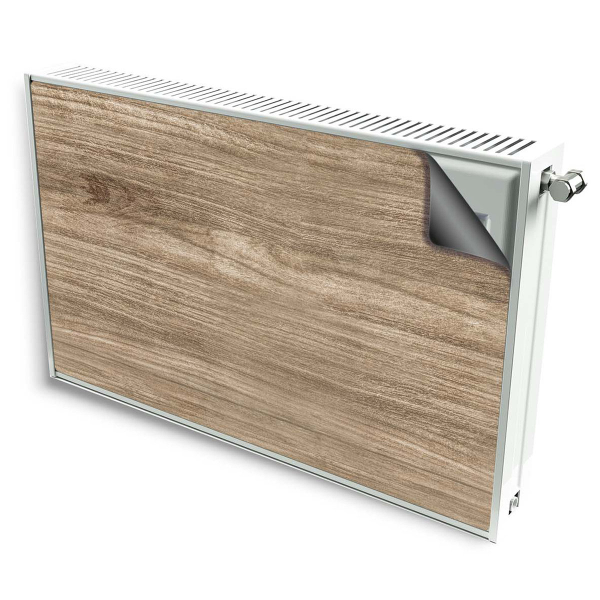 magnes mata magnetyczna kaloryfer dekor jasne drewno