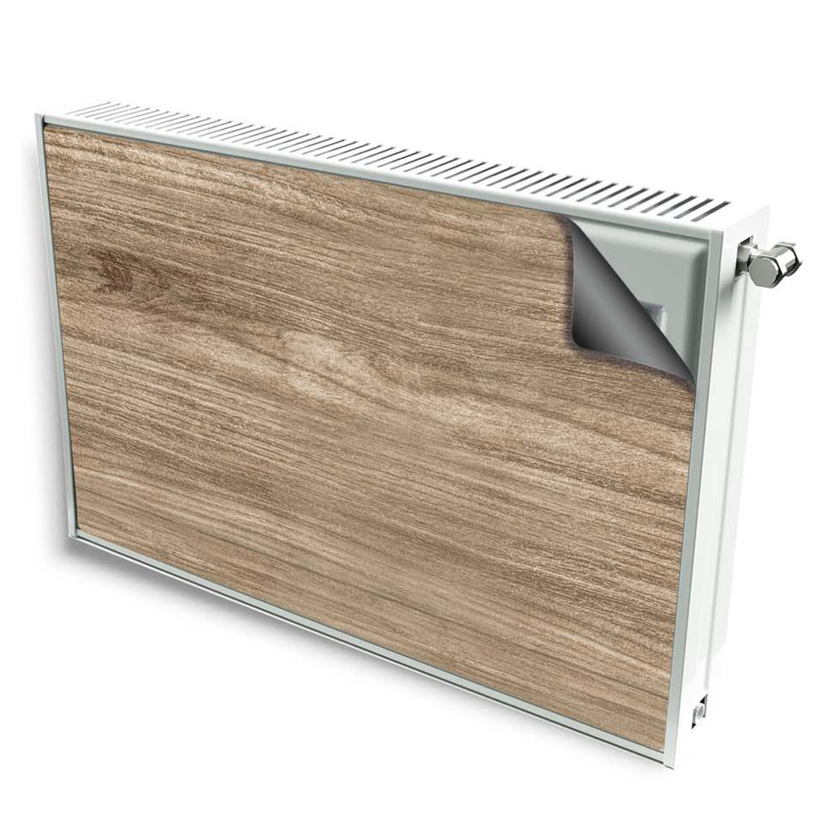 magnes mata magnetyczna kaloryfer dekor jasne drewno