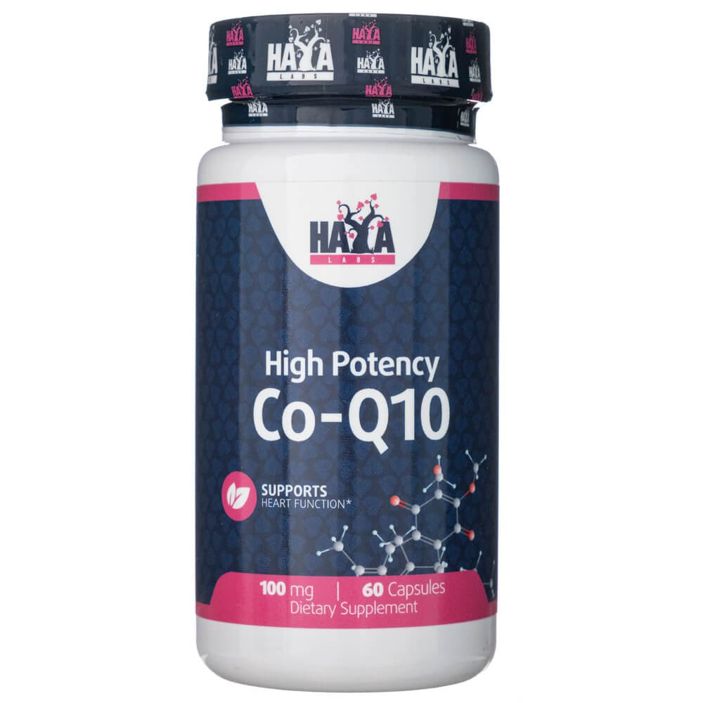 Haya Labs, Koenzym Q10 100 mg - 60 kapsułek