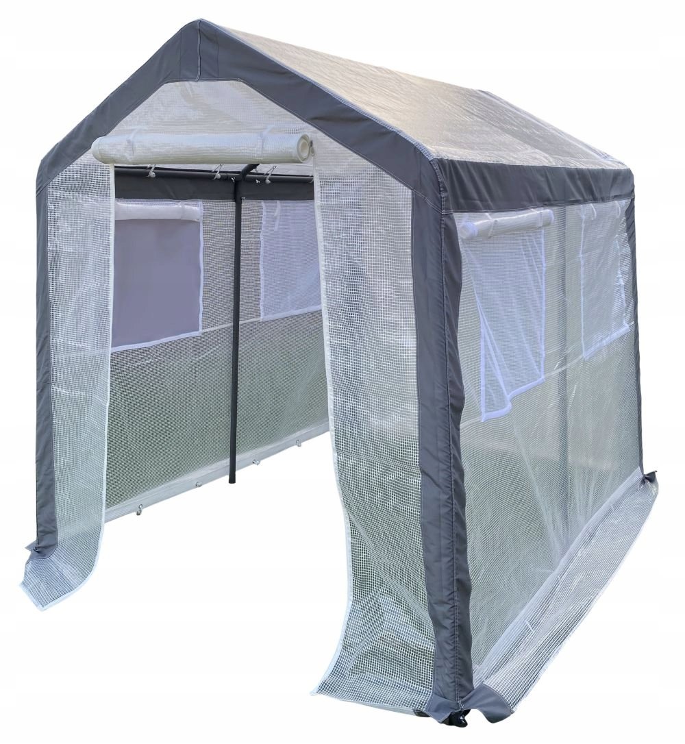 4iQ Ogrodowy Tunel Foliowy LUX 180x240x230 CM PREMIUM