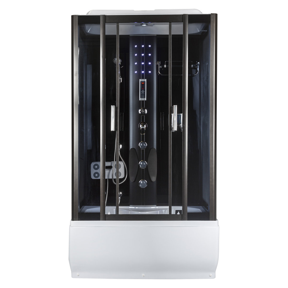 Novoterm Kabina hydromasażowa z głębokim brodzikiem XL 120