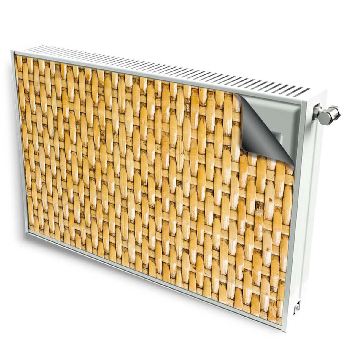 magnes mata magnetyczna kaloryfer dekor wiklina