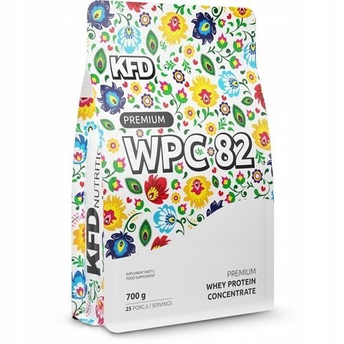 Białko KFD Premium WPC 82 700g, Masło Orzechowe