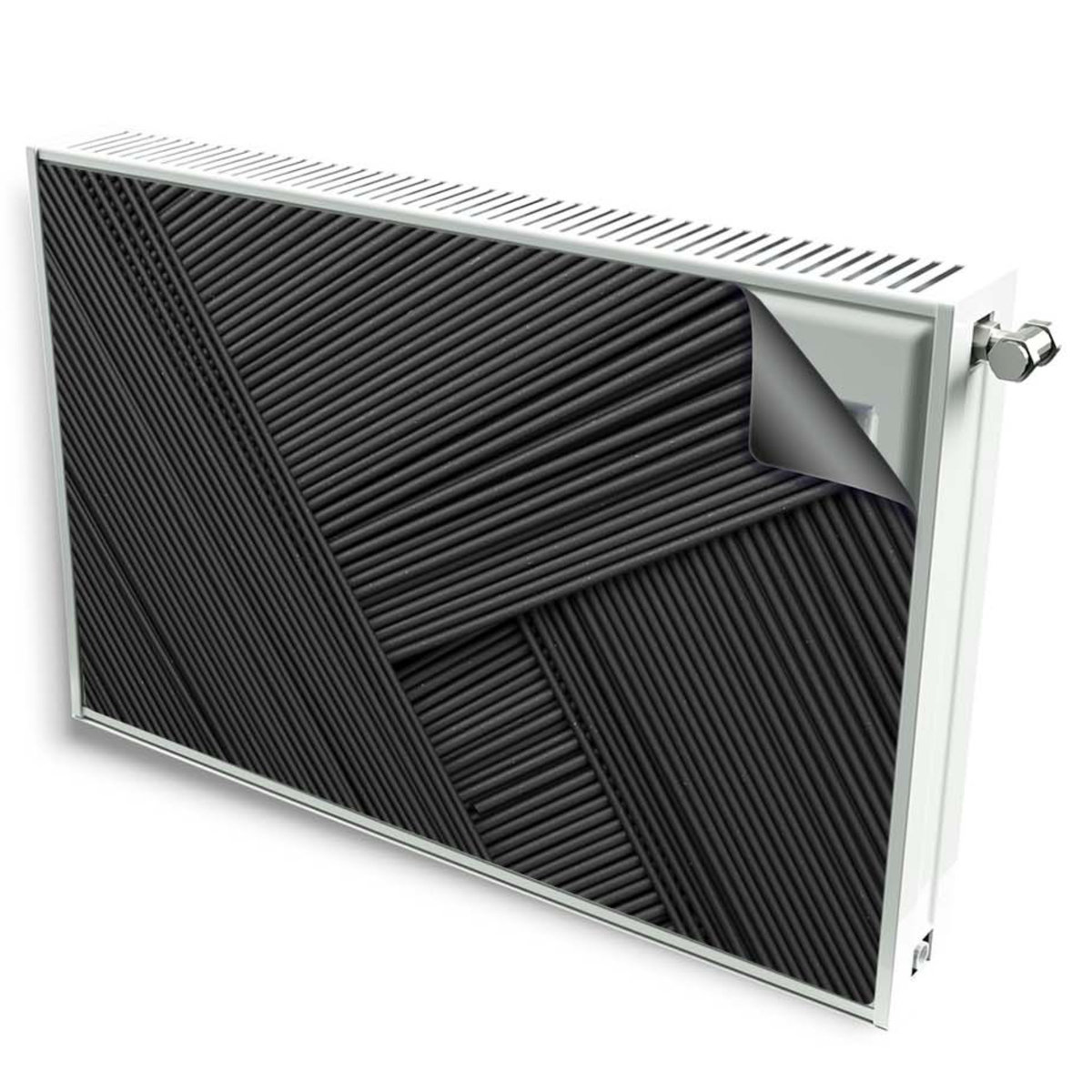 magnes mata magnetyczna kaloryfer dekor czarny układ