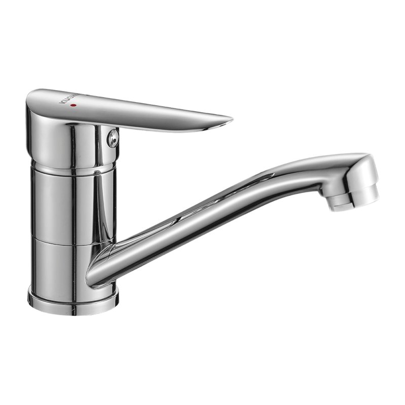 Kuchinox Cento Jednouchwytowa bateria umywalkowa stojąca z ruchomą wylewką chrom BKC026D