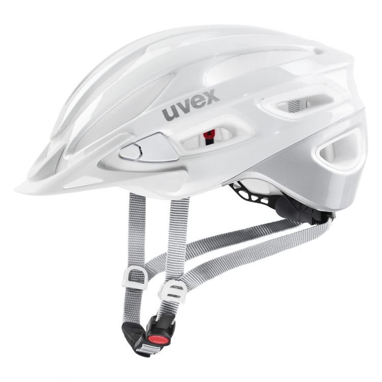 UVEX True Helmet, biały/srebrny 55-58cm 2022 Kaski miejskie i trekkingowe S4100530617