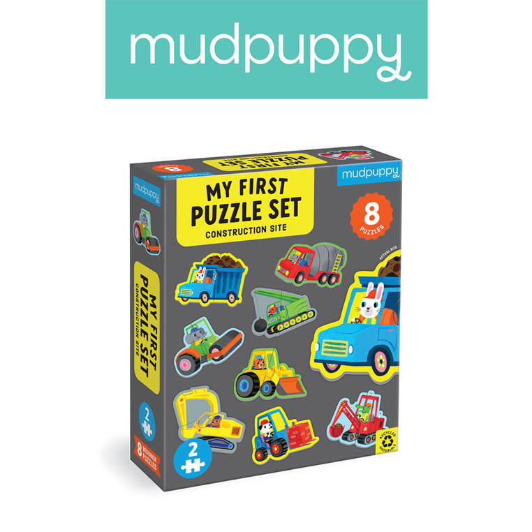 Mudpuppy, Pierwsze puzzle Plac budowy, 2 elementy